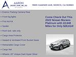 Used 2022 Nissan Murano Platinum SUV for sale #203017P - photo 15