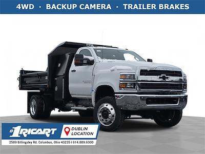 New 2024 Chevrolet Silverado 5500 Work Truck Regular Cab 4x4 9' Crysteel Dump Truck for sale #CTR2079 - photo 1