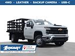 New 2025 Chevrolet Silverado 3500 Work Truck Regular Cab 4x4 12' 5" Knapheide Stake Bed for sale #CTS1293 - photo 1