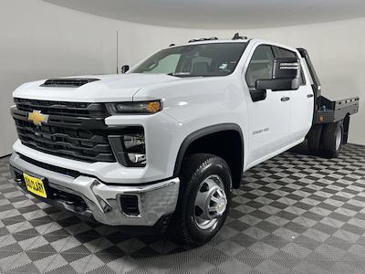 2025 Chevrolet Silverado 3500 Crew Cab DRW 4WD Flatbed Truck for sale #1C0440 - photo 1
