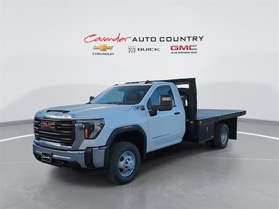 New 2024 GMC Sierra 3500 Pro Regular Cab 4WD Flatbed Truck for sale #RF441009 - photo 1