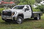 New 2024 GMC Sierra 3500 Pro Regular Cab 4WD Flatbed Truck for sale #RF442418 - photo 1