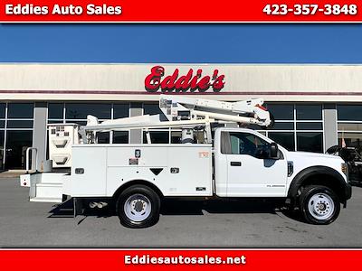 Used 2018 Ford F-550 SINGLE CAB 43FT BUCKET TRUCK AT3 Regular Cab 4x4 Crane Body for sale #S0402 - photo 1