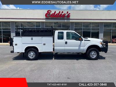 2015 FORD F350 SUPER DUTY SUPER CAB 8FT KNAPHEIDE SERVICE BED TRUCK WITH 1,300LB LIFTGATE 4WD for sale #S1326 - photo 1