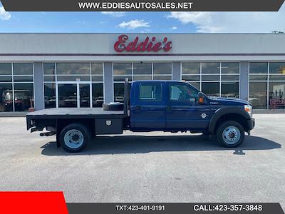2012 Ford F-550 Crew Cab DRW 4x4 Flatbed Truck for sale #S1416 - photo 1