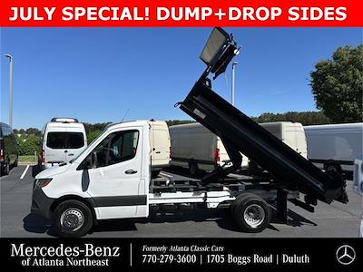 2024 Mercedes-Benz Sprinter 3500XD DROP SIDE DUMP TRUCK Standard Cab DRW RWD, Knapheide Truck S1710 for sale #S1710 - photo 1