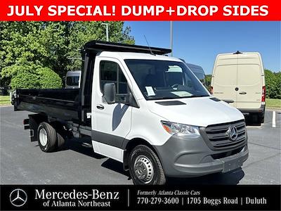 2024 Mercedes-Benz Sprinter 3500XD DROP SIDE DUMP TRUCK Standard Cab DRW RWD, Knapheide Truck S1710 for sale #S1710 - photo 2