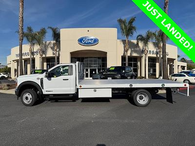 2024 Ford F-550 Regular Cab DRW 4x2, Scelzi WFB Flatbed Truck for sale #418727W - photo 1