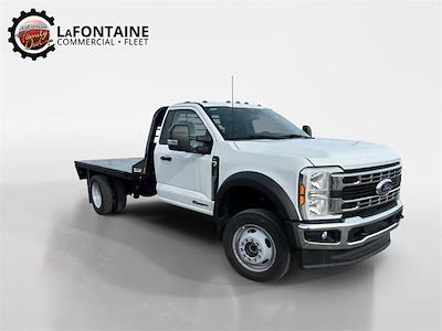 2024 Ford F-550 Regular Cab DRW 4x4, 11' CM Truck Beds RD Model Flatbed Truck 24ZC048 for sale #24ZC048 - photo 1