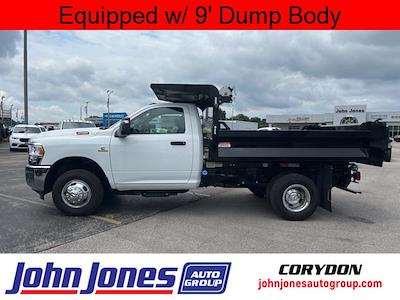 New 2024 Ram 3500 Regular Cab 4x4 9' 6" Knapheide Steel Dump Truck for sale #K4974R - photo 1