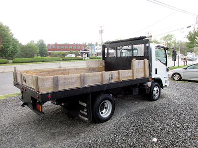 Used 2014 Isuzu NPR 12' DUMP BODY, GAS 36K MILES Regular Cab 4x2 Flatbed Truck for sale #VM02923 - photo 2