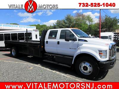 2019 Ford F-750 Crew Cab DRW 4x2 Flatbed Truck for sale #VM9308 - photo 1