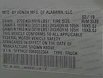 2019 Honda Ridgeline Crew Cab AWD Pickup for sale #033564A - photo 39