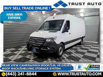 Used 2021 Mercedes-Benz Sprinter 2500 High Roof Upfitted Cargo Van for sale #073254 - photo 1