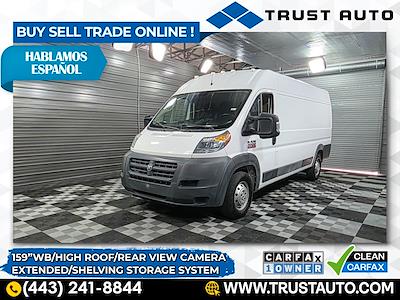 2018 Ram ProMaster 3500 High Roof FWD Upfitted Cargo Van for sale #129490 - photo 1