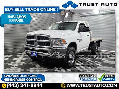 2018 Ram 3500 Regular Cab SRW 4x4 Flatbed Truck for sale #149746 - photo 1