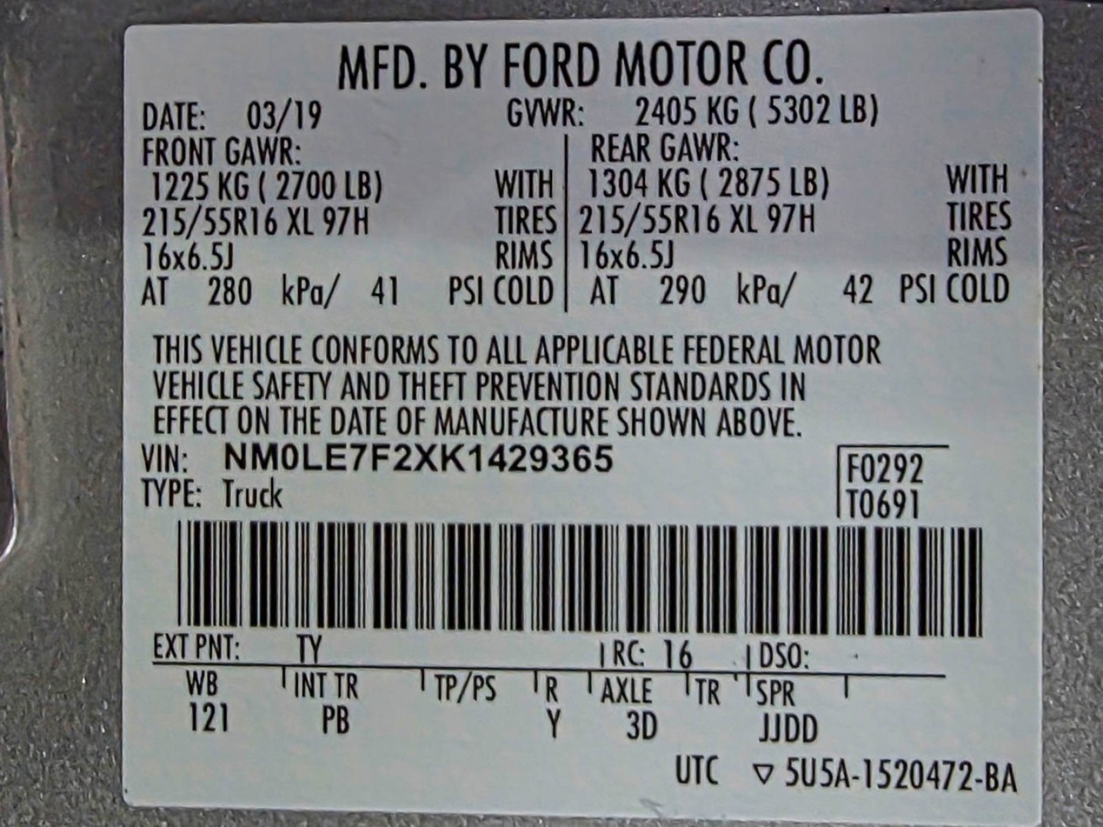 Used 2019 Ford Transit Connect - photo 36