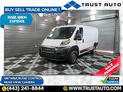 2019 Ram ProMaster 1500 Standard Roof FWD Empty Cargo Van for sale #565436 - photo 1