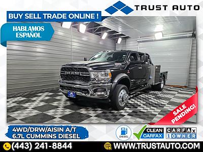2021 Ram 5500 Crew Cab DRW 4x4 Flatbed Truck for sale #683760 - photo 1