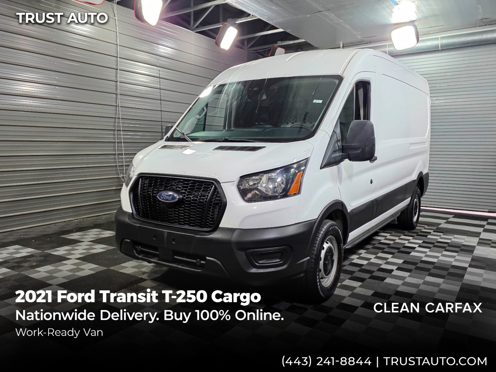 Used 2021 Ford Transit 250 - photo 1