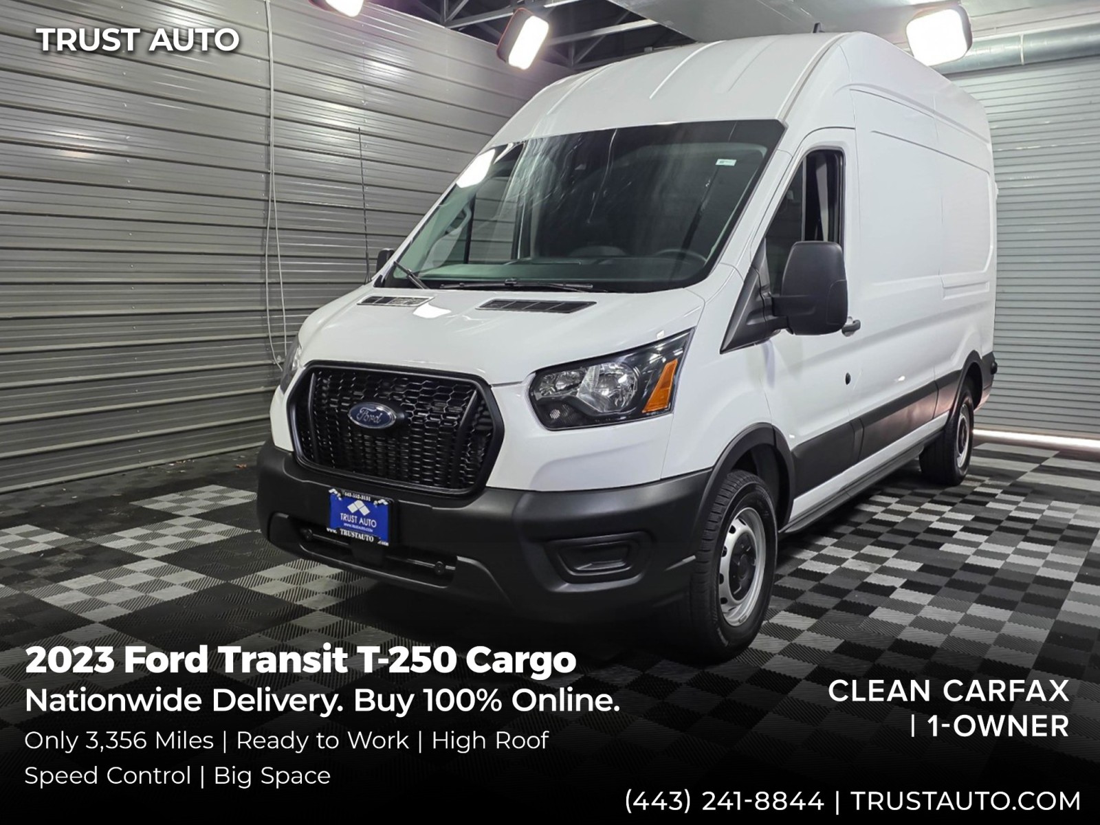 Used 2023 Ford Transit 250 - photo 1