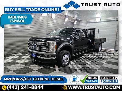 2024 Ford F-550 Crew Cab DRW 4x4 Flatbed Truck for sale #C81576 - photo 1