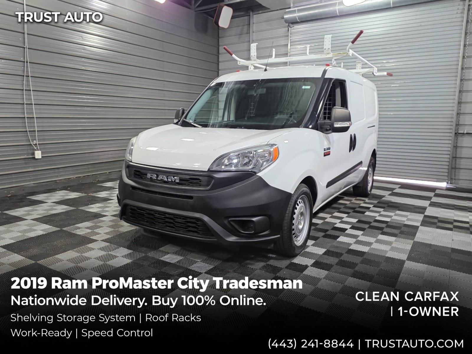 Used 2019 Ram ProMaster City - photo 1