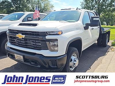 New 2024 Chevrolet Silverado 3500 Work Truck Crew Cab 4x4 Flatbed Truck for sale #T2460R - photo 1