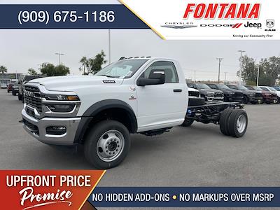 New 2025 Ram 5500 Tradesman Regular Cab 4x4 84 CA Cab Chassis for sale #25T4195 - photo 1