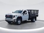 New 2025 GMC Sierra 3500 Regular Cab 4x4 9' CM Truck Beds Stake Bed for sale #19G96739 - photo 1