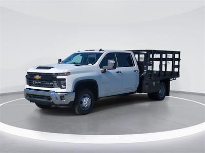 New 2024 Chevrolet Silverado 3500 Work Truck Crew Cab 4x4 9' CM Truck Beds Stake Bed for sale #19C7511 - photo 1