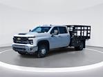 New 2024 Chevrolet Silverado 3500 Work Truck Crew Cab 4x4 9' CM Truck Beds Stake Bed for sale #19C7511 - photo 1