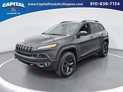 Used 2017 Jeep Cherokee Trailhawk 4x4 SUV for sale #20F03567A - photo 1
