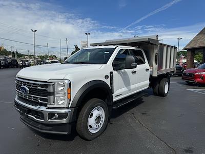 2023 Ford F-550 Crew Cab DRW 4x4, 9' Knapheide Aluminum Landscape Dump 23IC1049 for sale #23IC1049 - photo 1