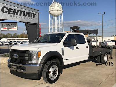 Used 2017 Ford F-550 Lariat Crew Cab 4x4 Crane Body for sale #47018 - photo 1
