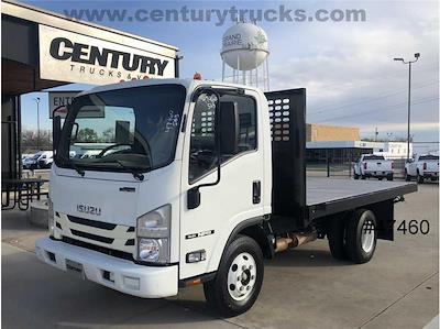 Used 2017 Isuzu NPR Tilt Cab Regular Cab 4x2 RhinoPro Truck Outfitters Flatbed Truck for sale #47460 - photo 1