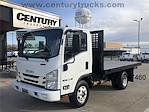 Used 2017 Isuzu NPR Tilt Cab Regular Cab 4x2 RhinoPro Truck Outfitters Flatbed Truck for sale #47460 - photo 1