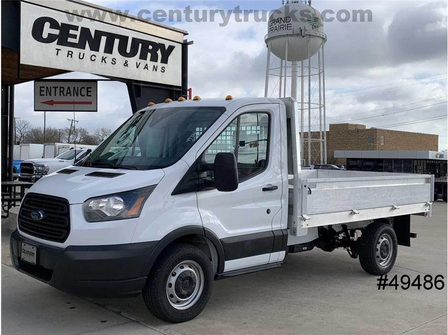 Used 2018 Ford Transit 250 Flatbed Truck for sale in Grand Prairie