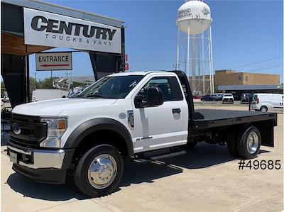 Used 2021 Ford F-550 XL Regular Cab 11' Crownline Flatbed Truck for sale #49685 - photo 1