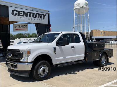 Used 2021 Ford F-350 XL Super Cab 4WD 9' CM Truck Beds Flatbed Truck with Gooseneck Hitch for sale #50910 - photo 1