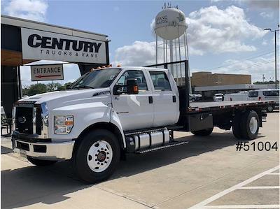 Used 2019 Ford F-750 Crew Cab Flatbed Truck for sale #51004 - photo 1