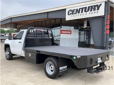 Used 2019 GMC Sierra 3500 Base Regular Cab 11' CM Truck Beds Flatbed Truck with Gooseneck Hitch for sale #51131 - photo 2