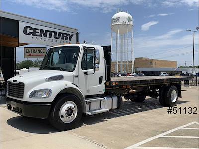 Used 2011 Freightliner M2 106 Conventional Cab 24' Knapheide Flatbed Truck for sale #51132 - photo 1