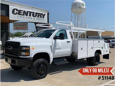Used 2023 Chevrolet Silverado 6500 Regular Cab 4WD 12' Harbor Contractor Truck for sale #51148 - photo 1