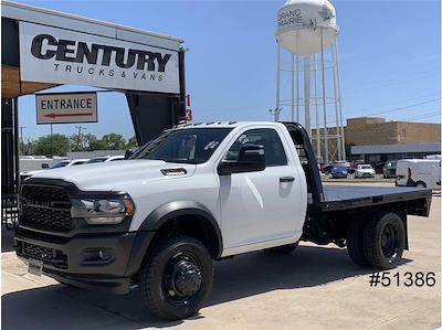 Used 2024 Ram 5500 Tradesman Regular Cab 4WD 9' CM Truck Beds Flatbed Truck with Gooseneck Hitch for sale #51386 - photo 1