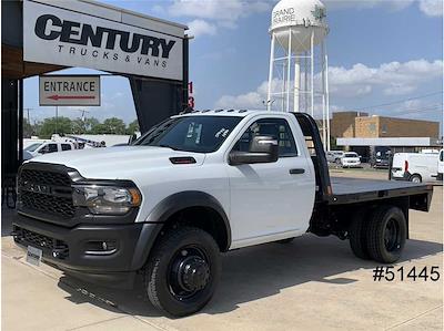 Used 2024 Ram 5500 Tradesman Regular Cab 4WD 9' CM Truck Beds Flatbed Truck with Gooseneck Hitch for sale #51445 - photo 1