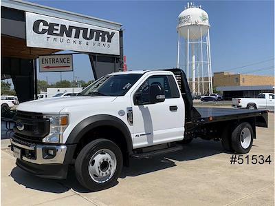 Used 2022 Ford F-550 Regular Cab Flatbed Truck for sale #51534 - photo 1
