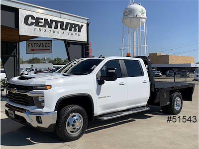 Used 2024 Chevrolet Silverado 3500 Crew Cab Flatbed Truck for sale #51543 - photo 1
