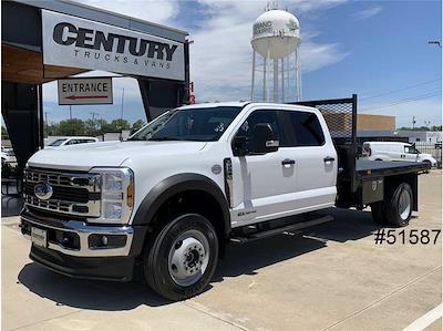Used 2024 Ford F-550 Crew Cab 4WD Flatbed Truck for sale #51587 - photo 1