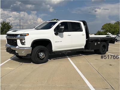 Used 2022 Chevrolet Silverado 3500 LT Crew Cab 4WD Knapheide Flatbed Truck for sale #51766 - photo 1
